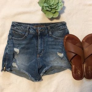 Jean shorts